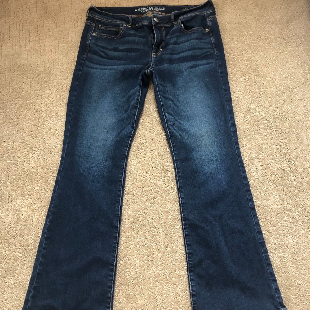 American Eagle Dark Wash Boot Cut Jeans